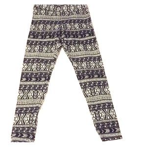 Tribal print leggings